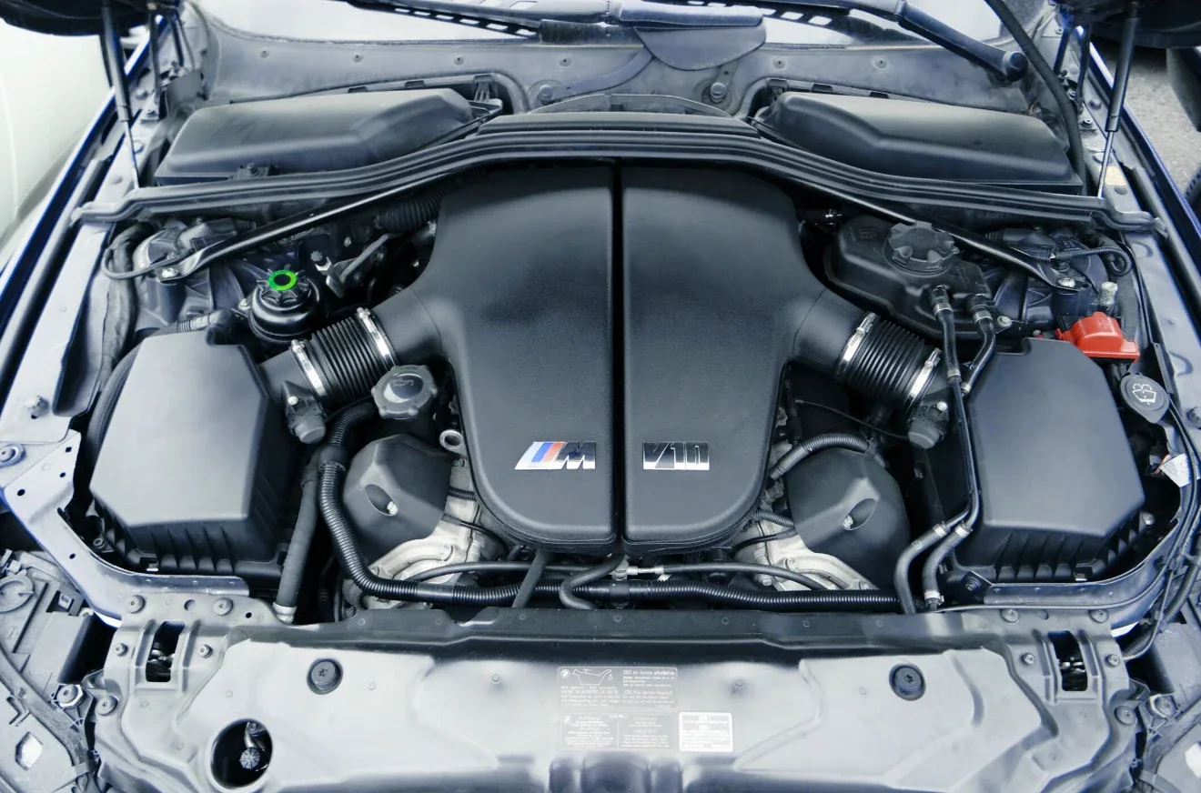 BMW M5 E60 - détail de la réalisation LAN MOTORS